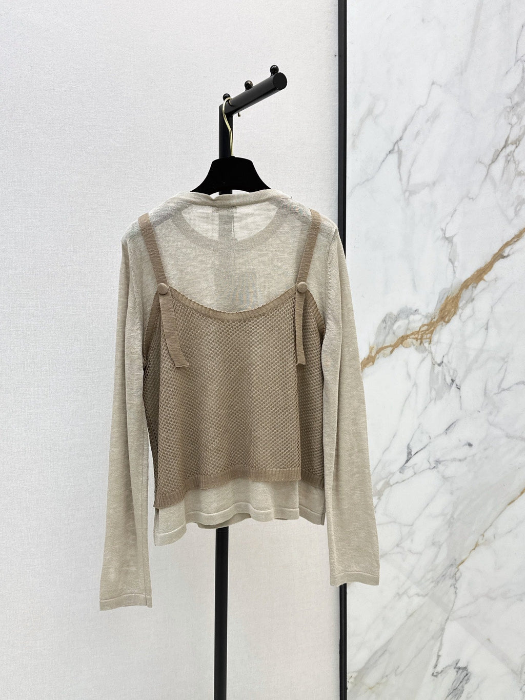 Chanel/26 Latest Two-Piece Set – Long Sleeve & Camisole