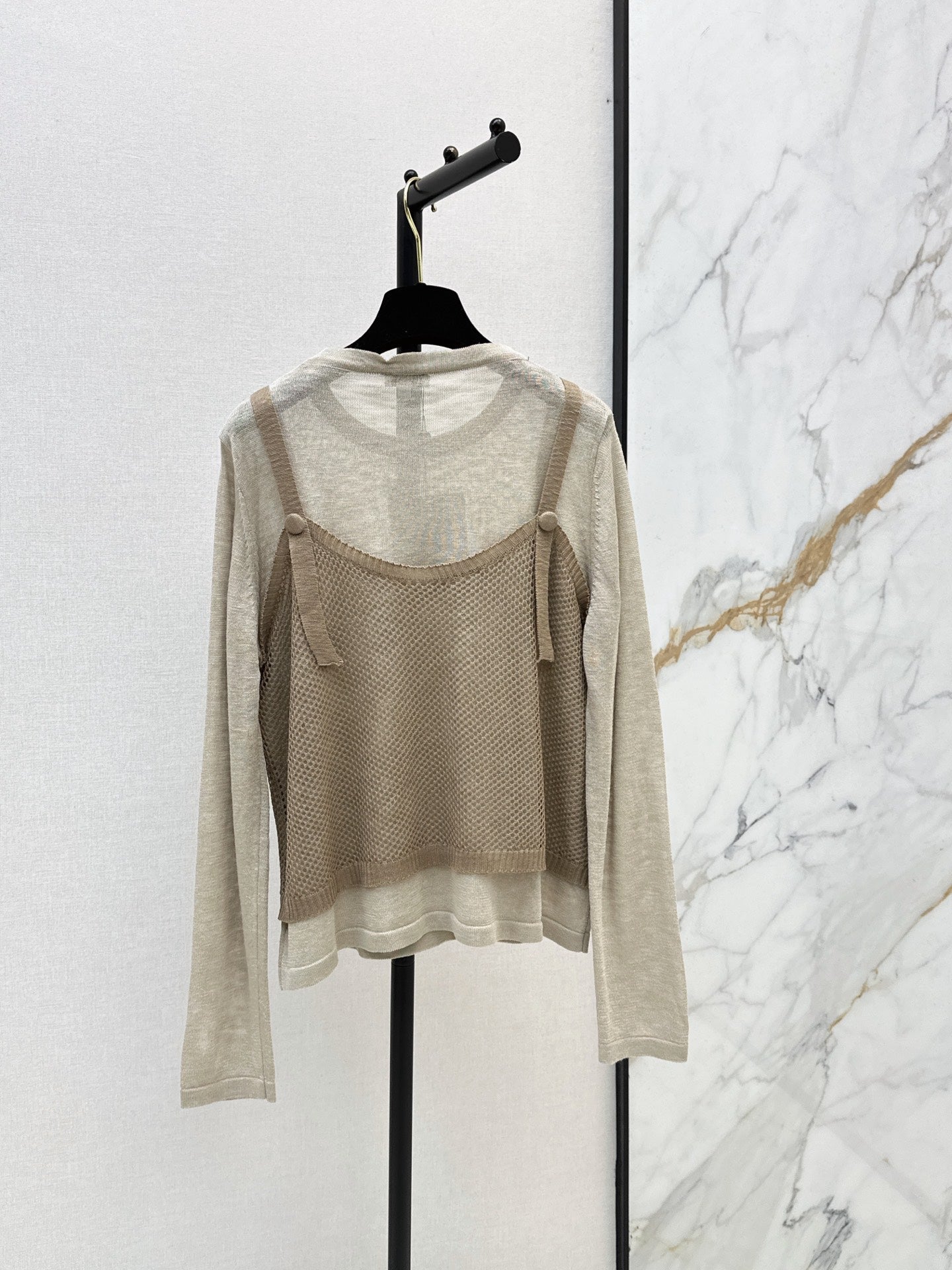 Chanel/26 Latest Two-Piece Set – Long Sleeve & Camisole