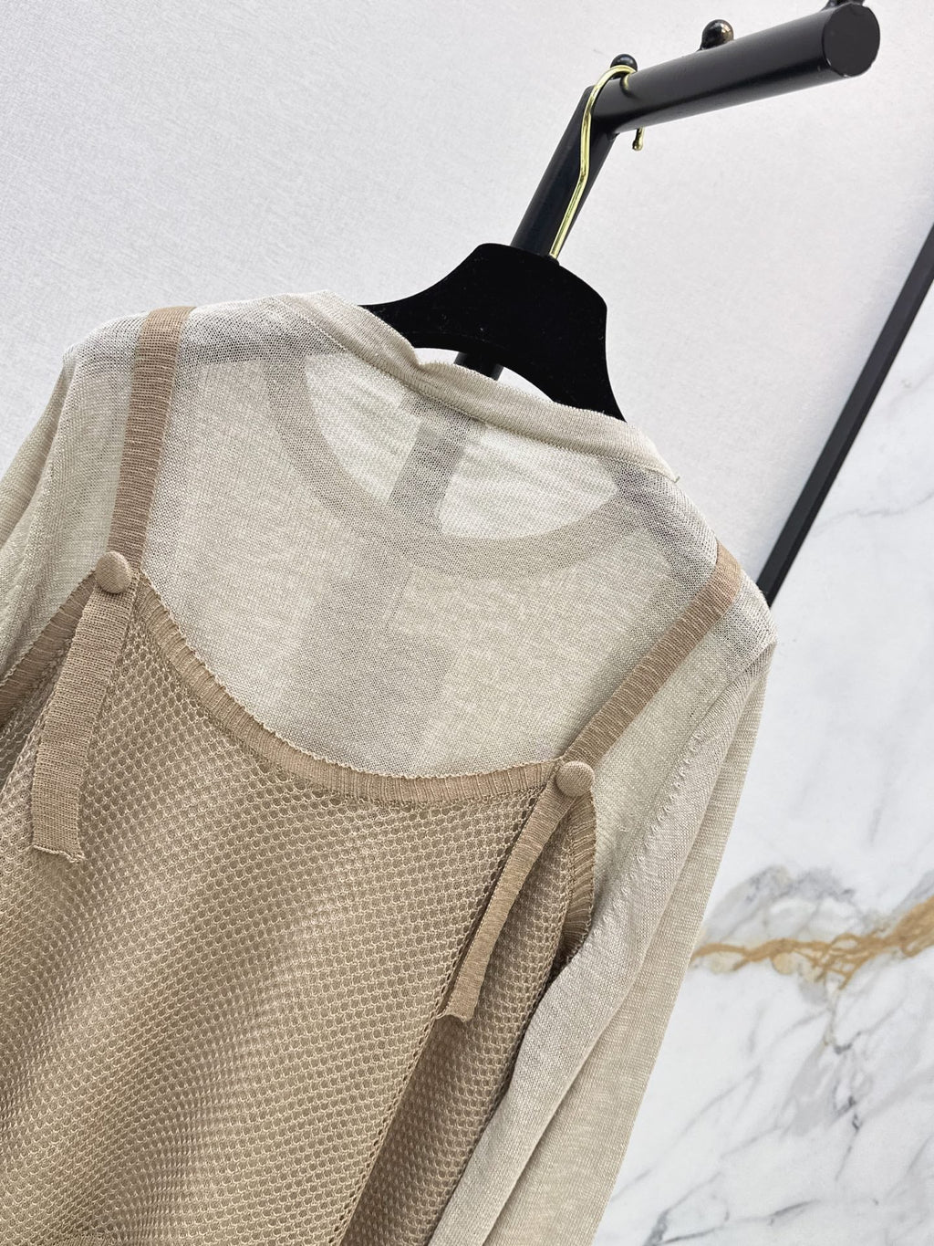 Chanel/26 Latest Two-Piece Set – Long Sleeve & Camisole