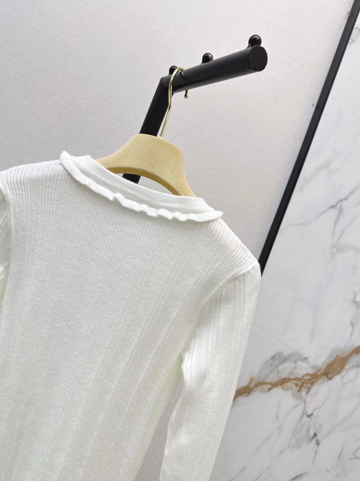 MiuMiu/26Ss Early Autumn Latest Knit Top