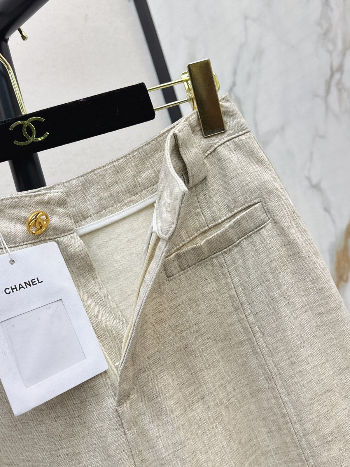 Chanel/26 Early Autumn Latest Straight-Leg Pants