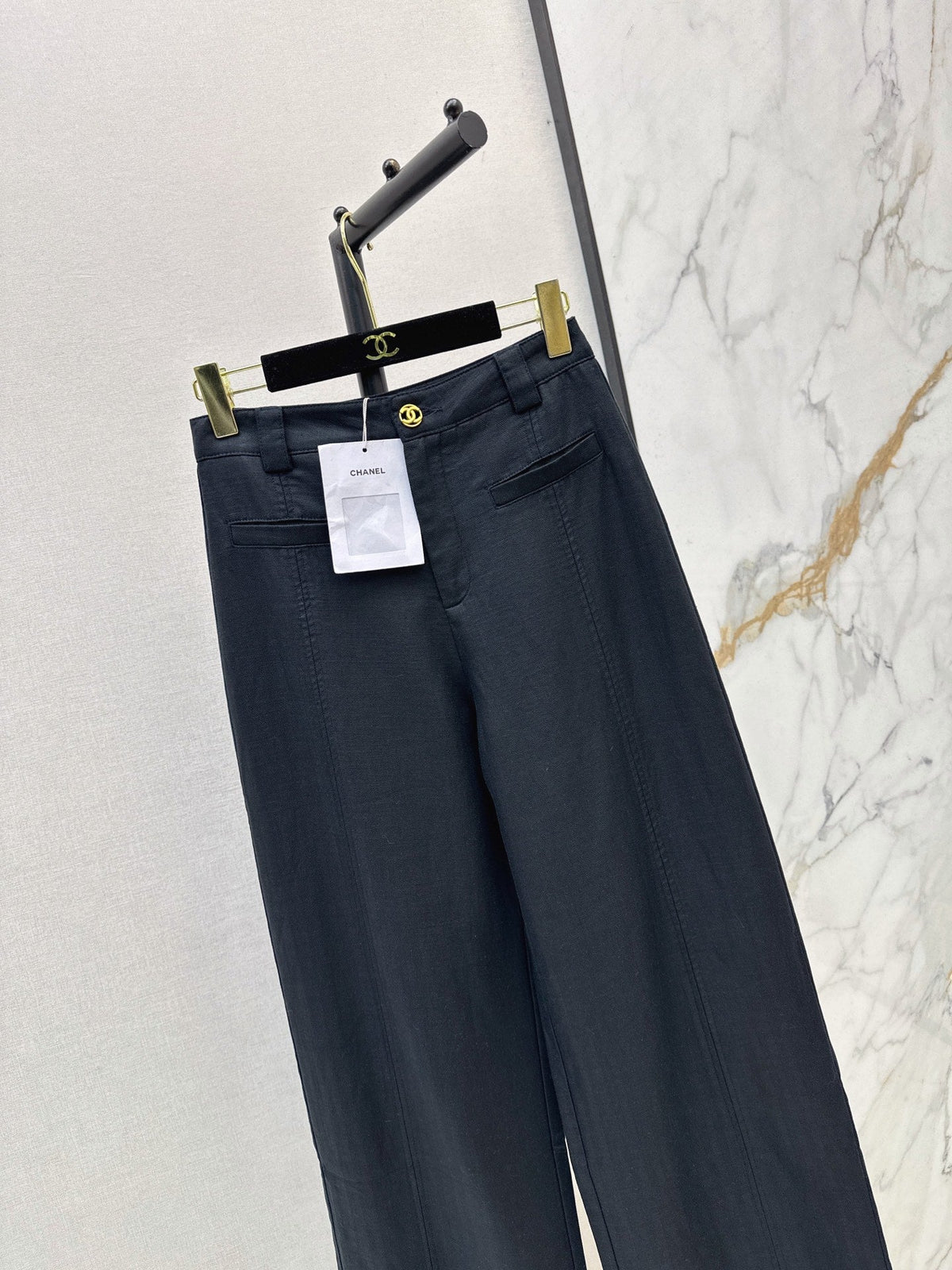 Chanel/26 Early Autumn Latest Straight-Leg Pants
