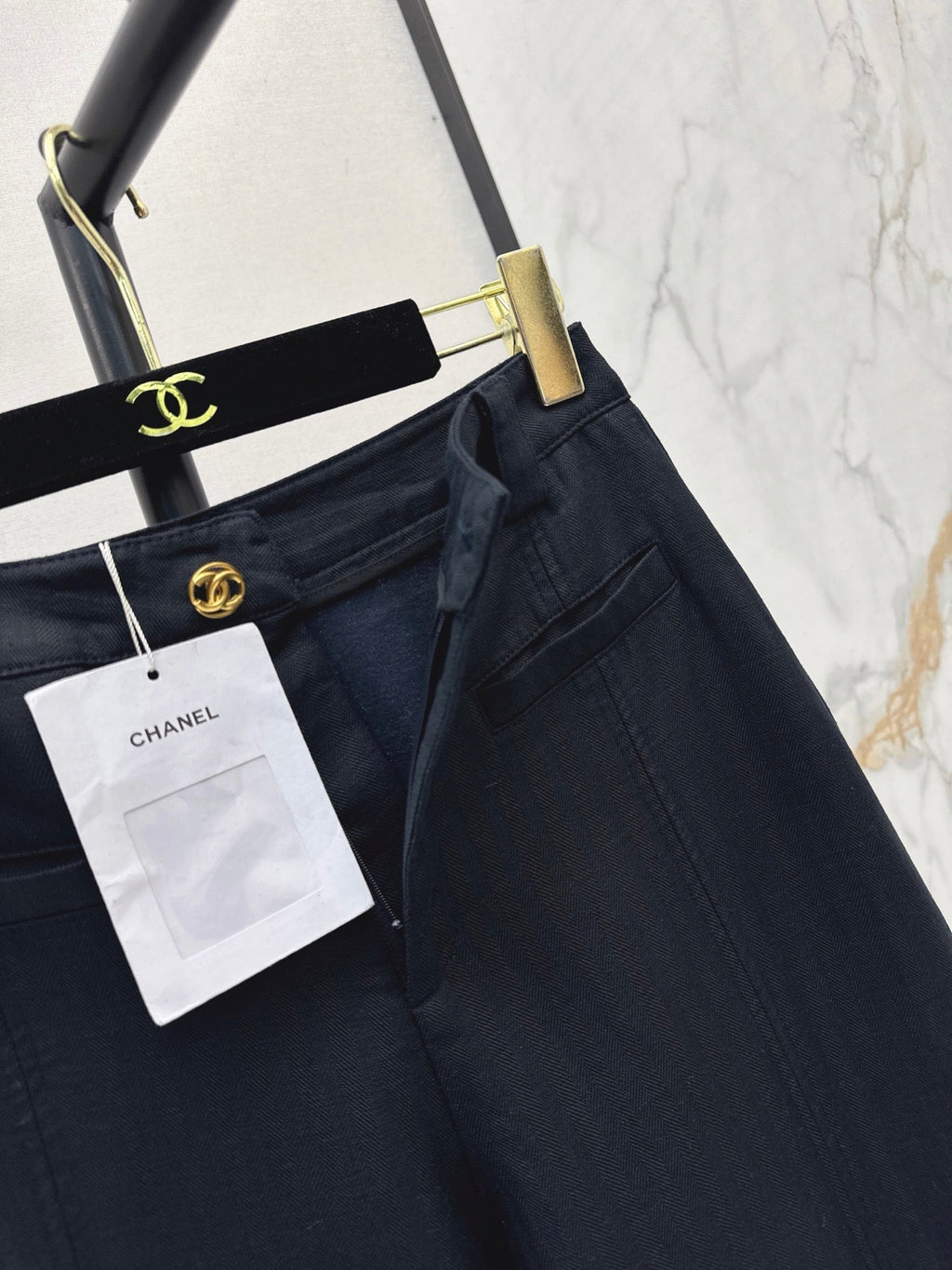Chanel/26 Early Autumn Latest Straight-Leg Pants