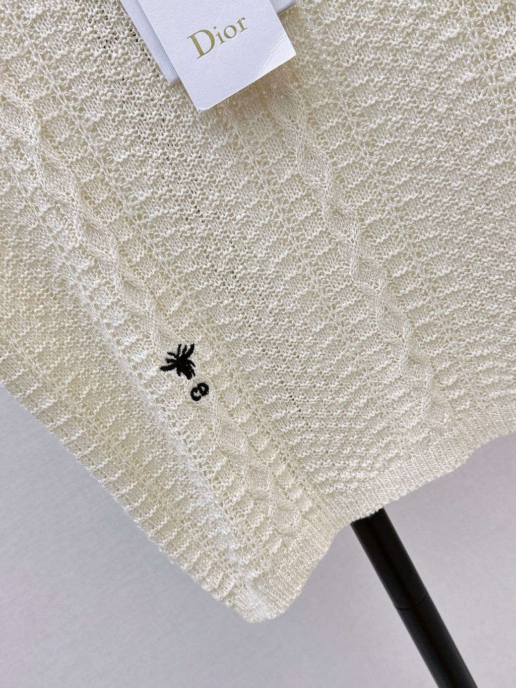 Sleeveless Crew-Neck Knit Top