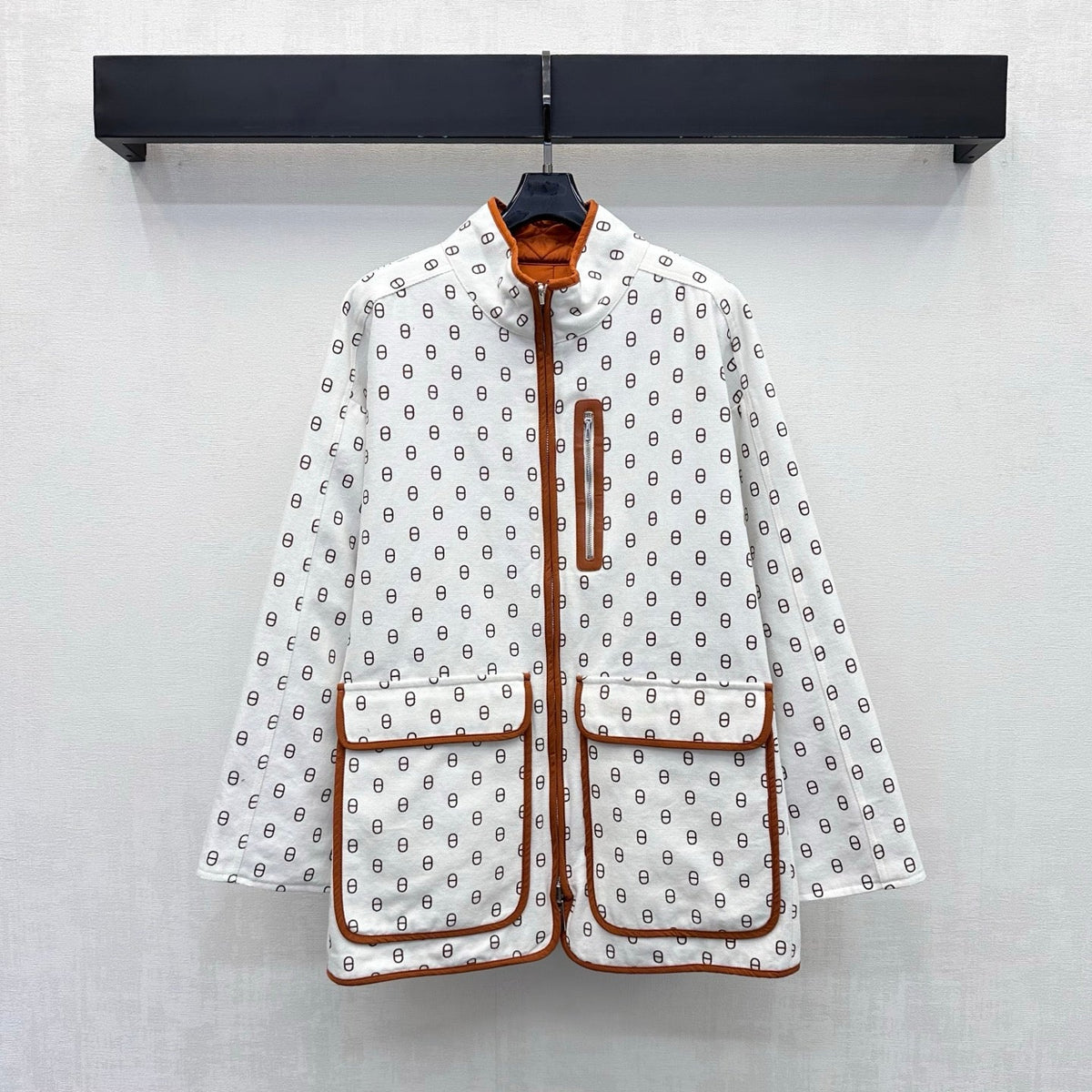 Hermès / 26 New Double-Sided Quilted Cotton Jacket