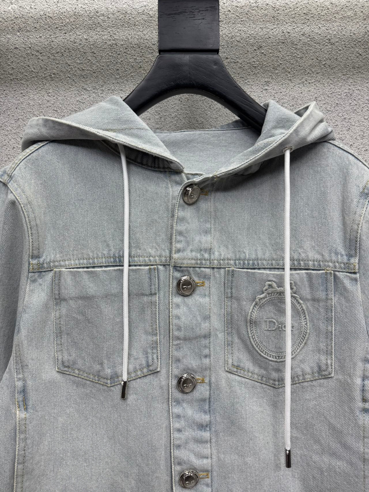 Dior/26SS Denim Hooded Jacket