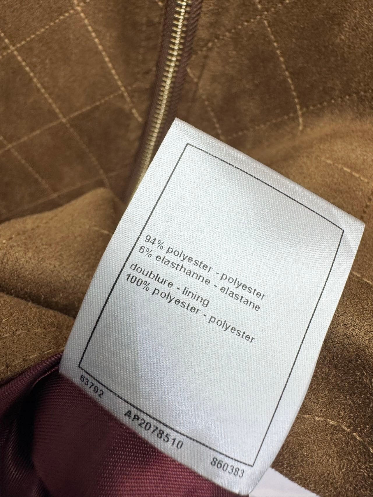 Chanel / 26 New Camel Half Skirt