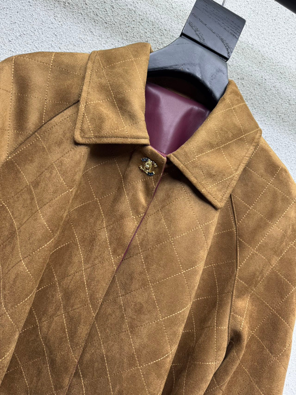 Chanel/26 New Camel Long Trench Coat