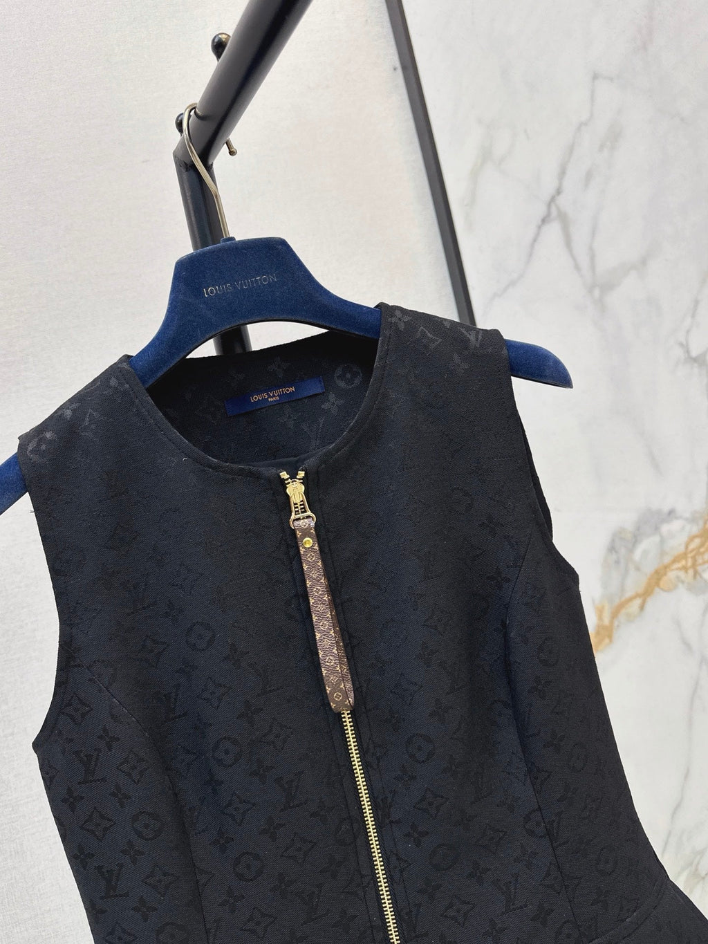 Black Denim Vest