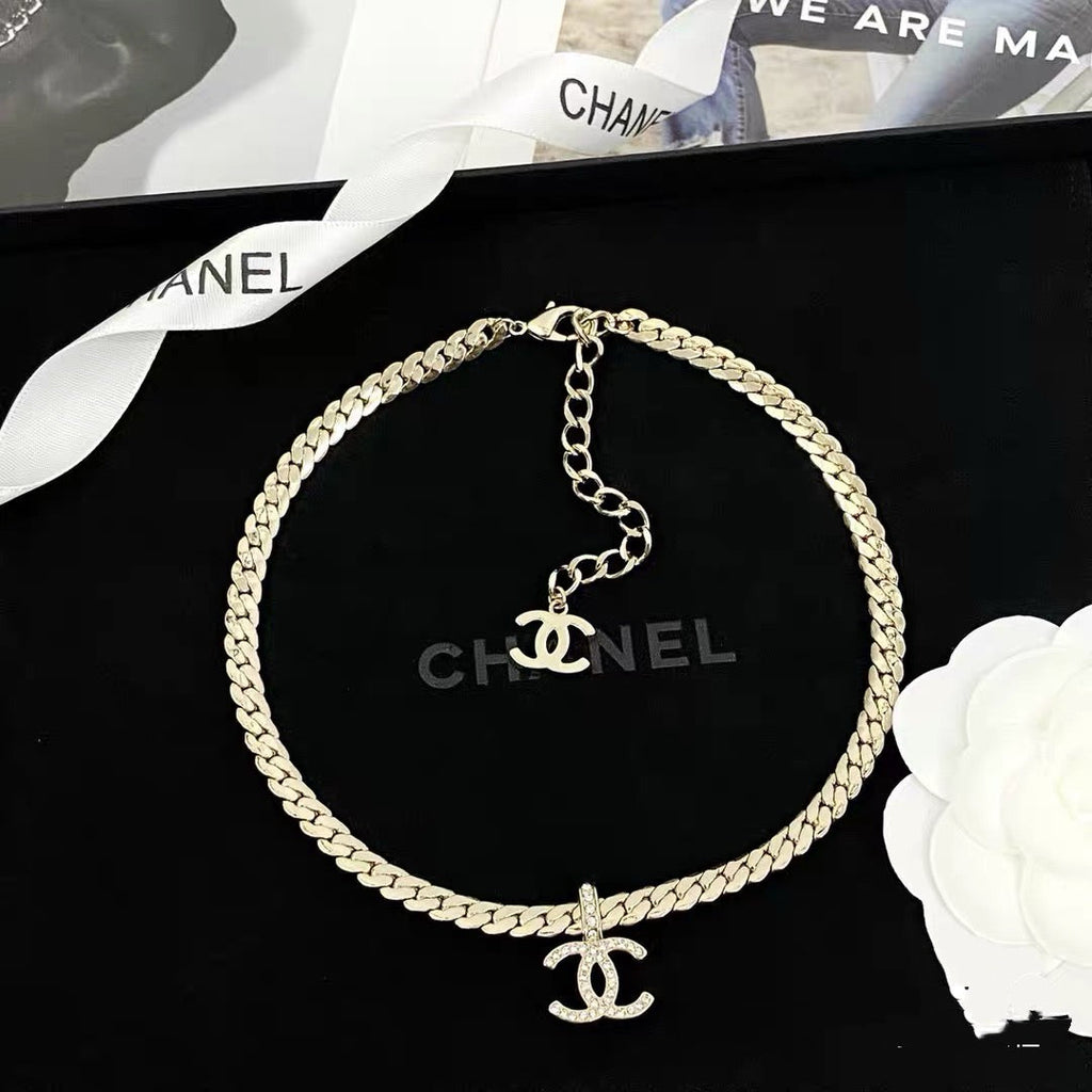 Gold Snake Chain Necklace