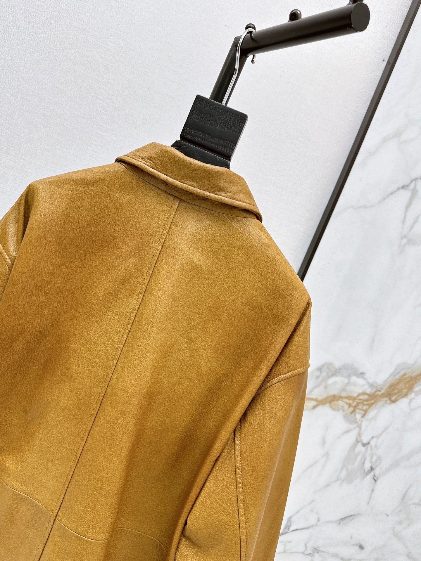 Hermès/26Ss Fall-Winter Latest Lambskin Jacket