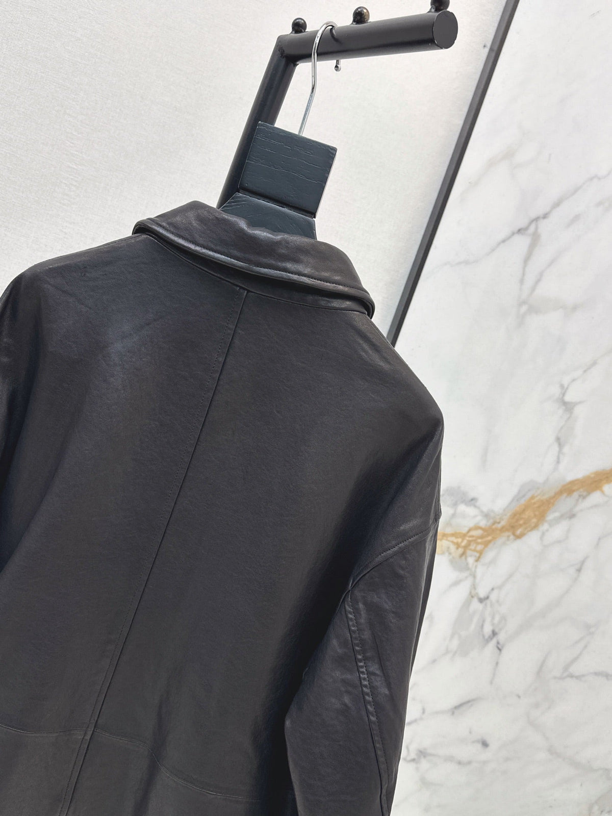 Hermès/26Ss Fall-Winter Latest Lambskin Jacket