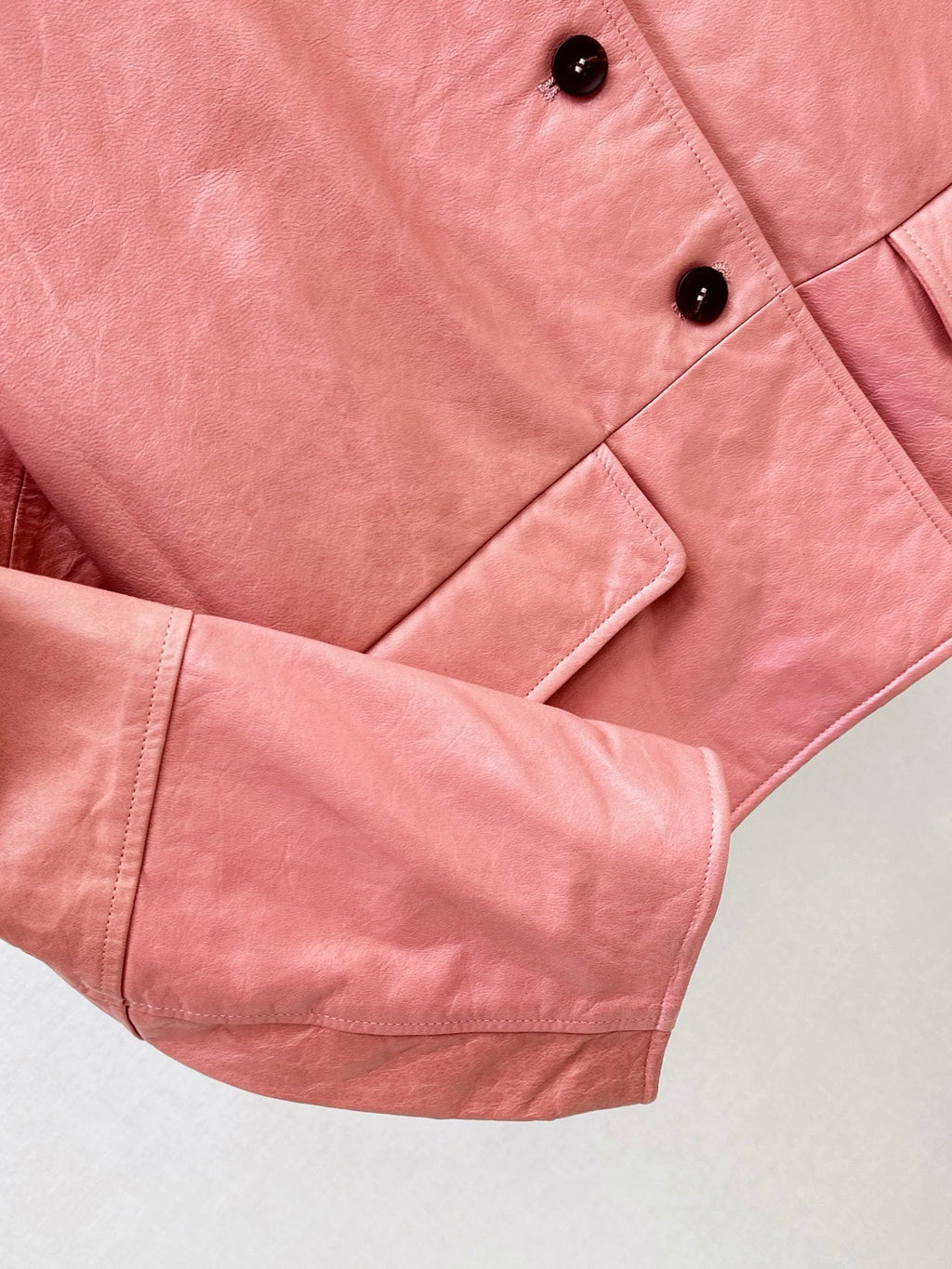 Hermès/26Ss Fall-Winter Latest Lambskin Jacket