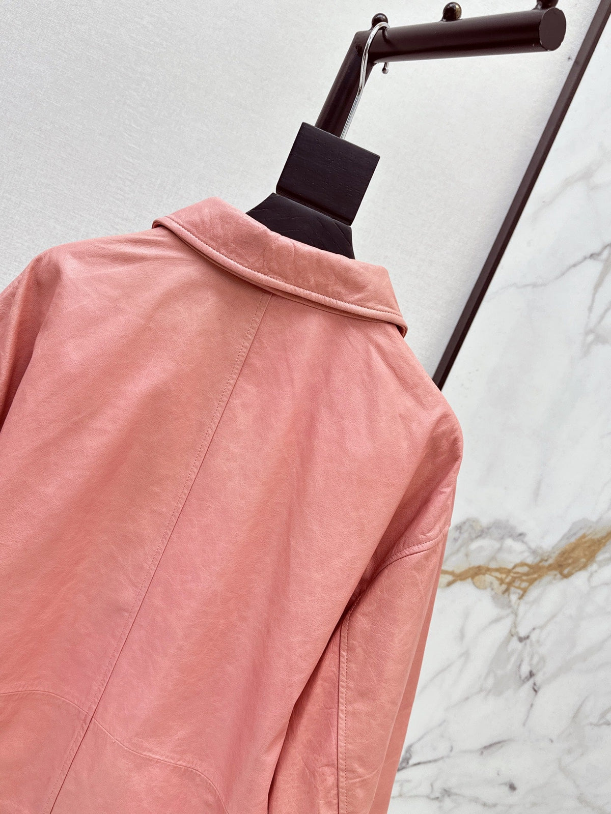 Hermès/26Ss Fall-Winter Latest Lambskin Jacket
