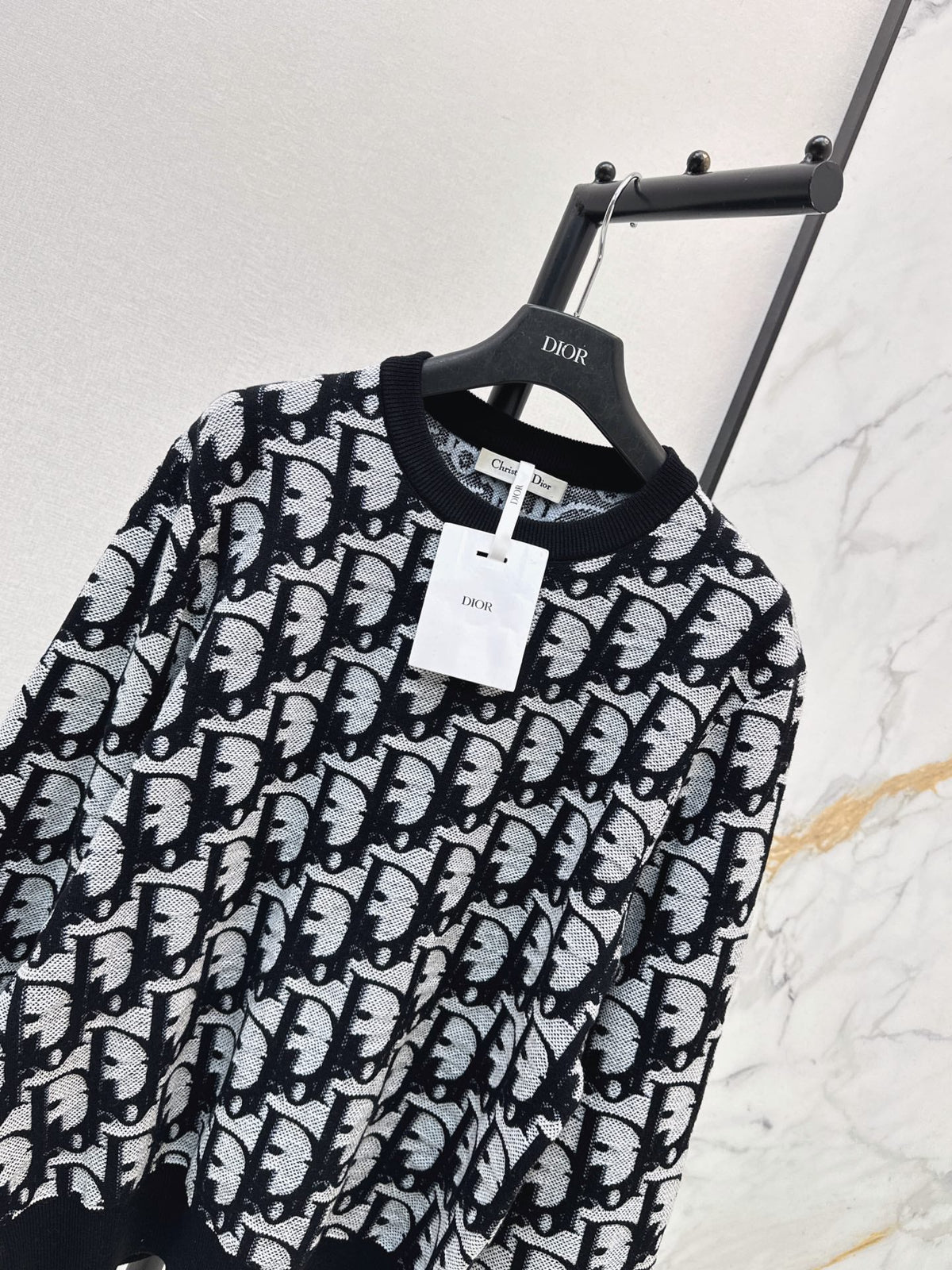 Dior/26Ss Early Autumn Latest Round Neck Sweater
