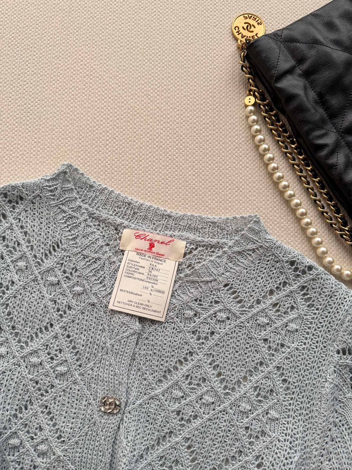 Early-Autumn Openwork Cardigan