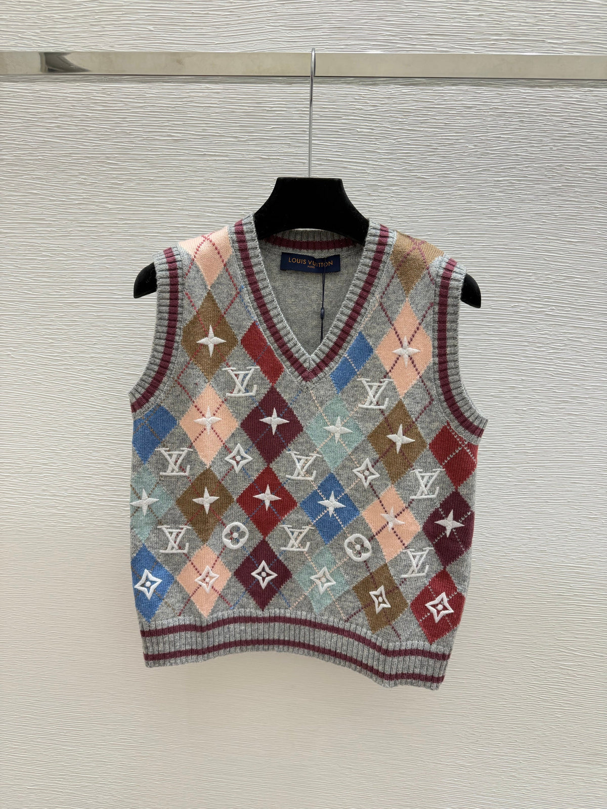 Louis Vuitton / 26 New Double C Stripe Hooded Knit Vest