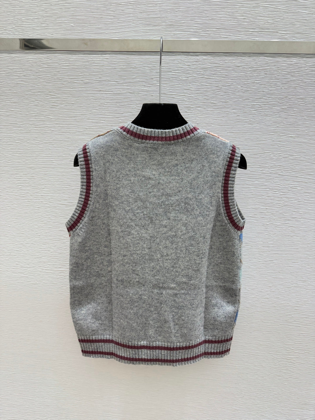 Louis Vuitton / 26 New Double C Stripe Hooded Knit Vest