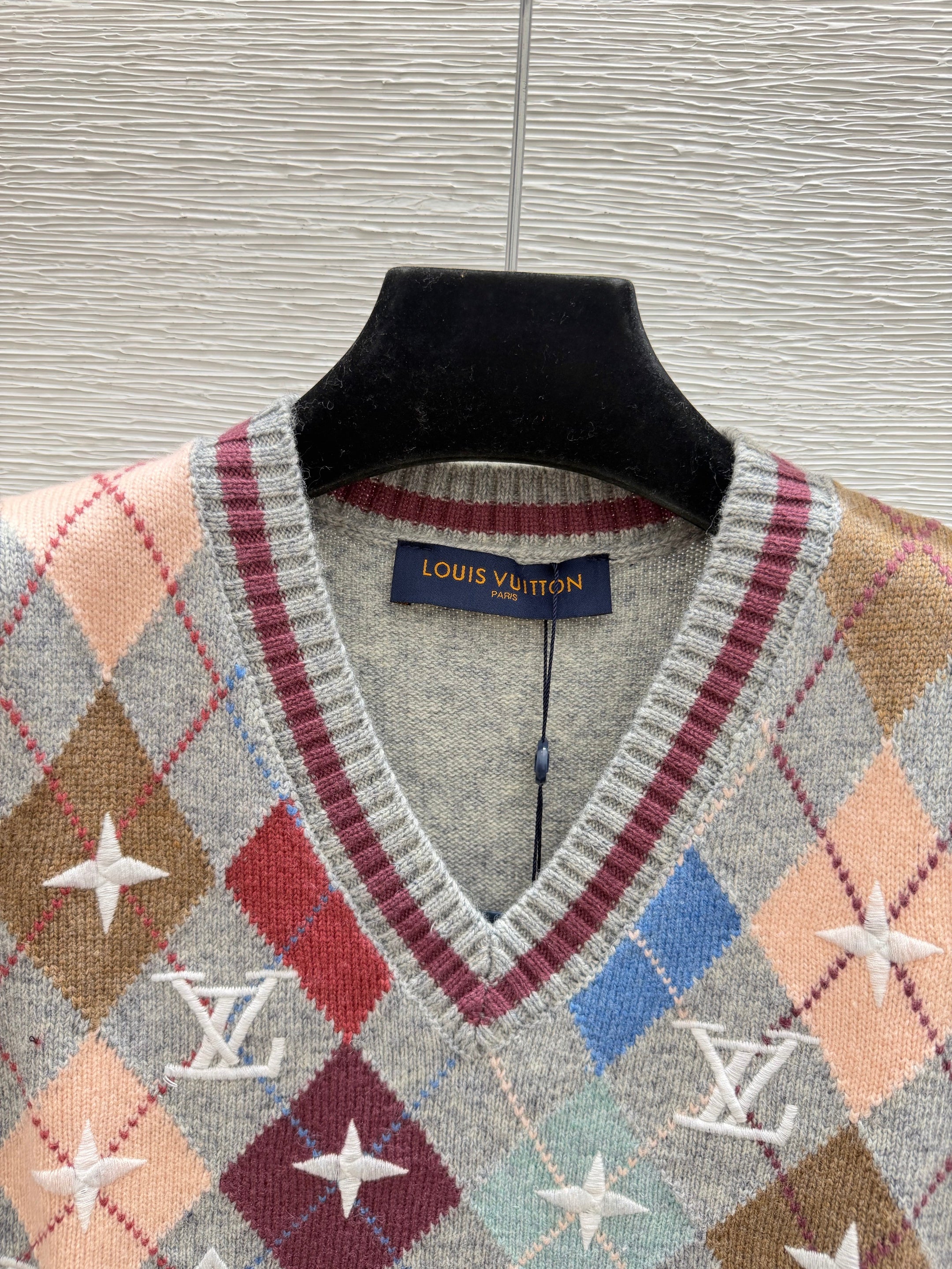 Louis Vuitton / 26 New Double C Stripe Hooded Knit Vest