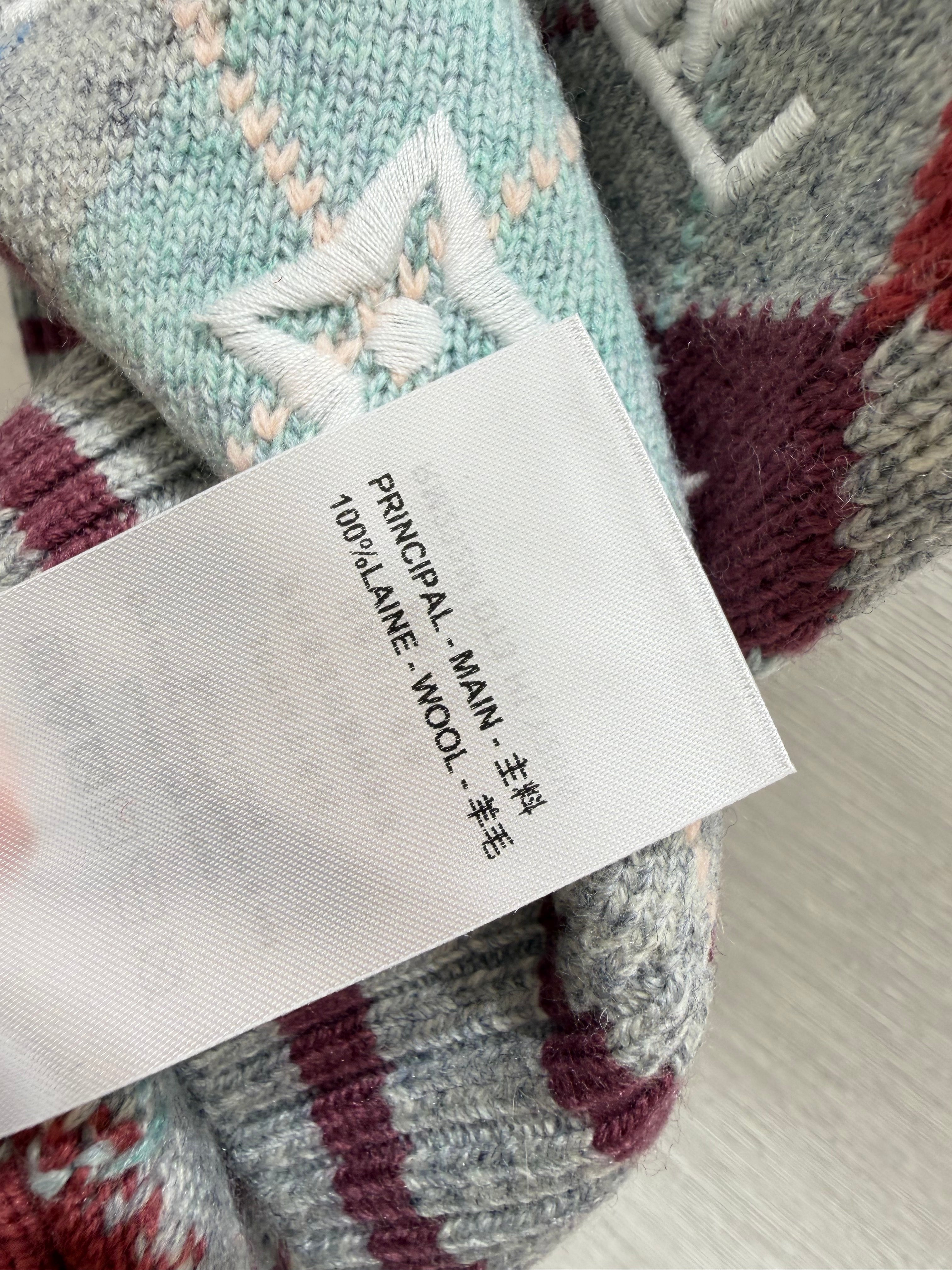 Louis Vuitton / 26 New Double C Stripe Hooded Knit Vest