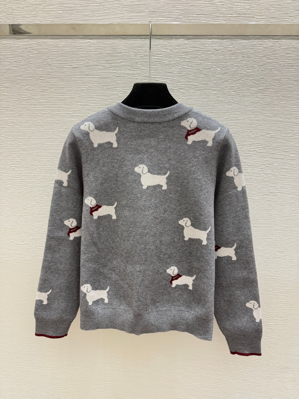 Thom Browne/26 New Puppy Knit Cardigan
