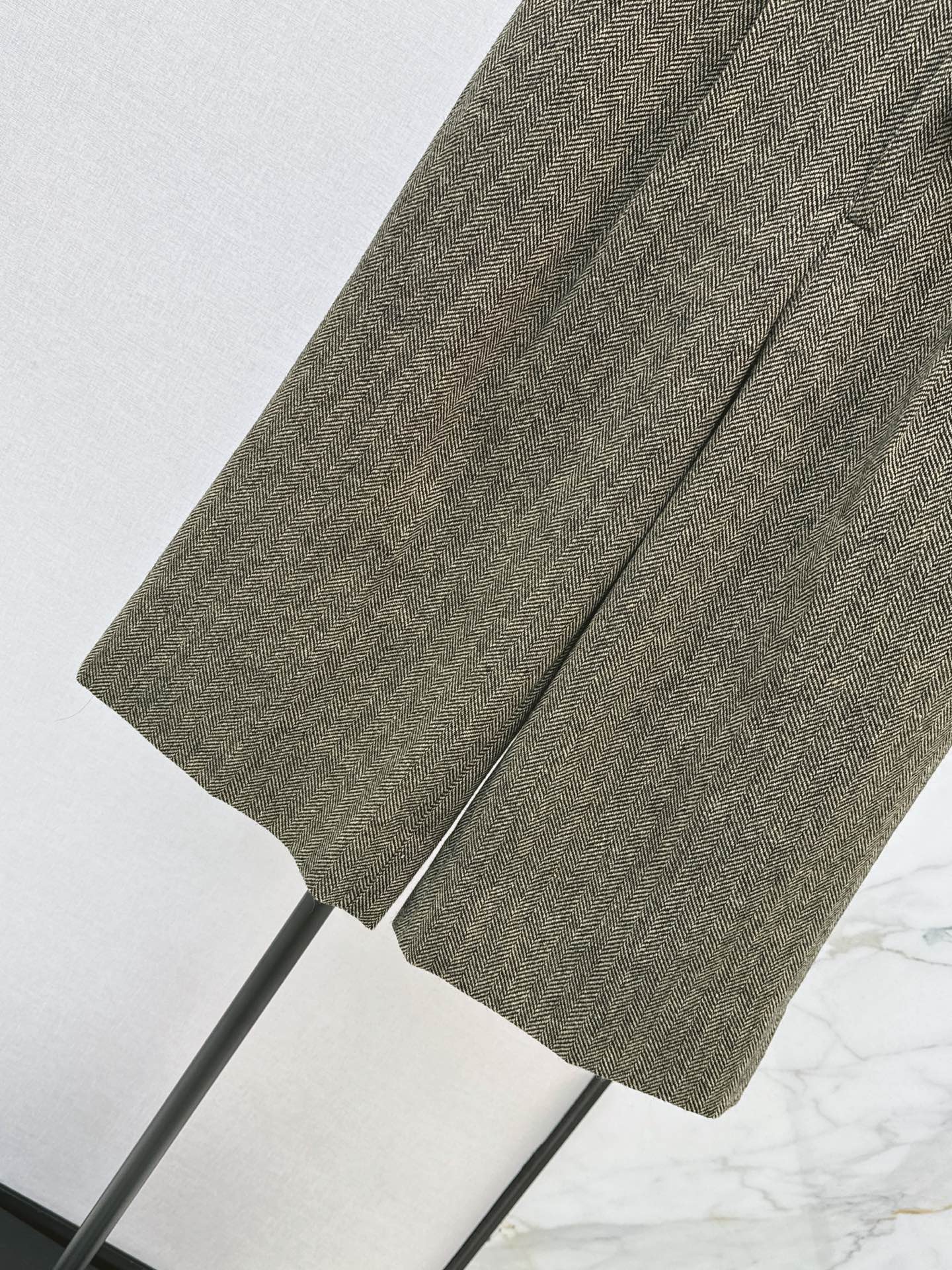 Yves Saint Laurent/26SS Autumn/Winter Latest Wool Oversized Suit Set