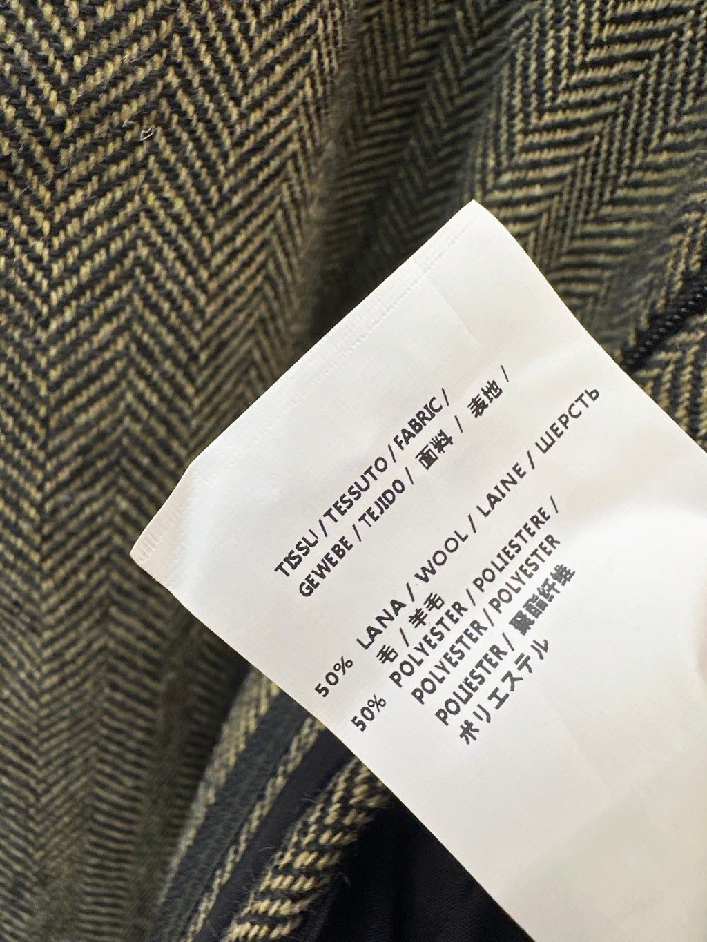 Yves Saint Laurent/26SS Autumn/Winter Latest Wool Oversized Suit Set