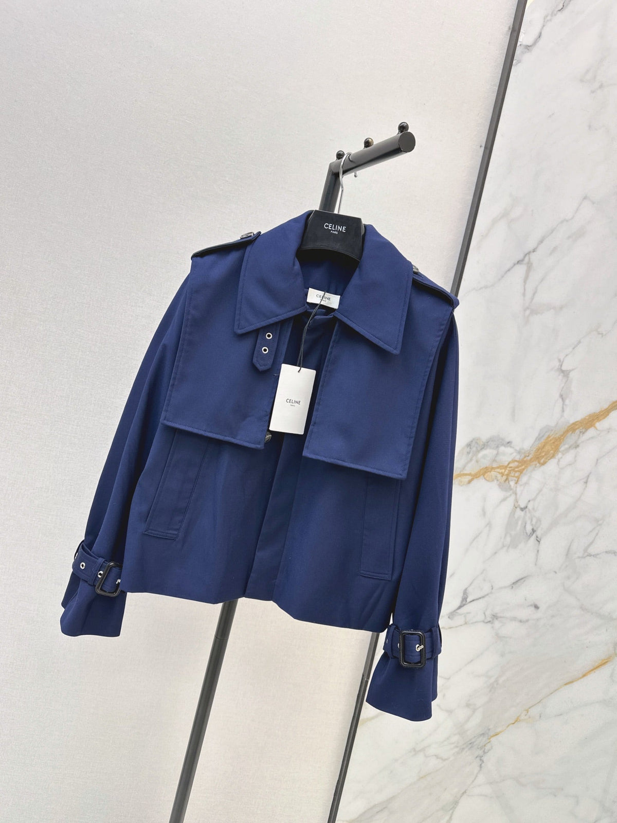 Celine/26 Autumn-Winter Latest Short Trench Coat