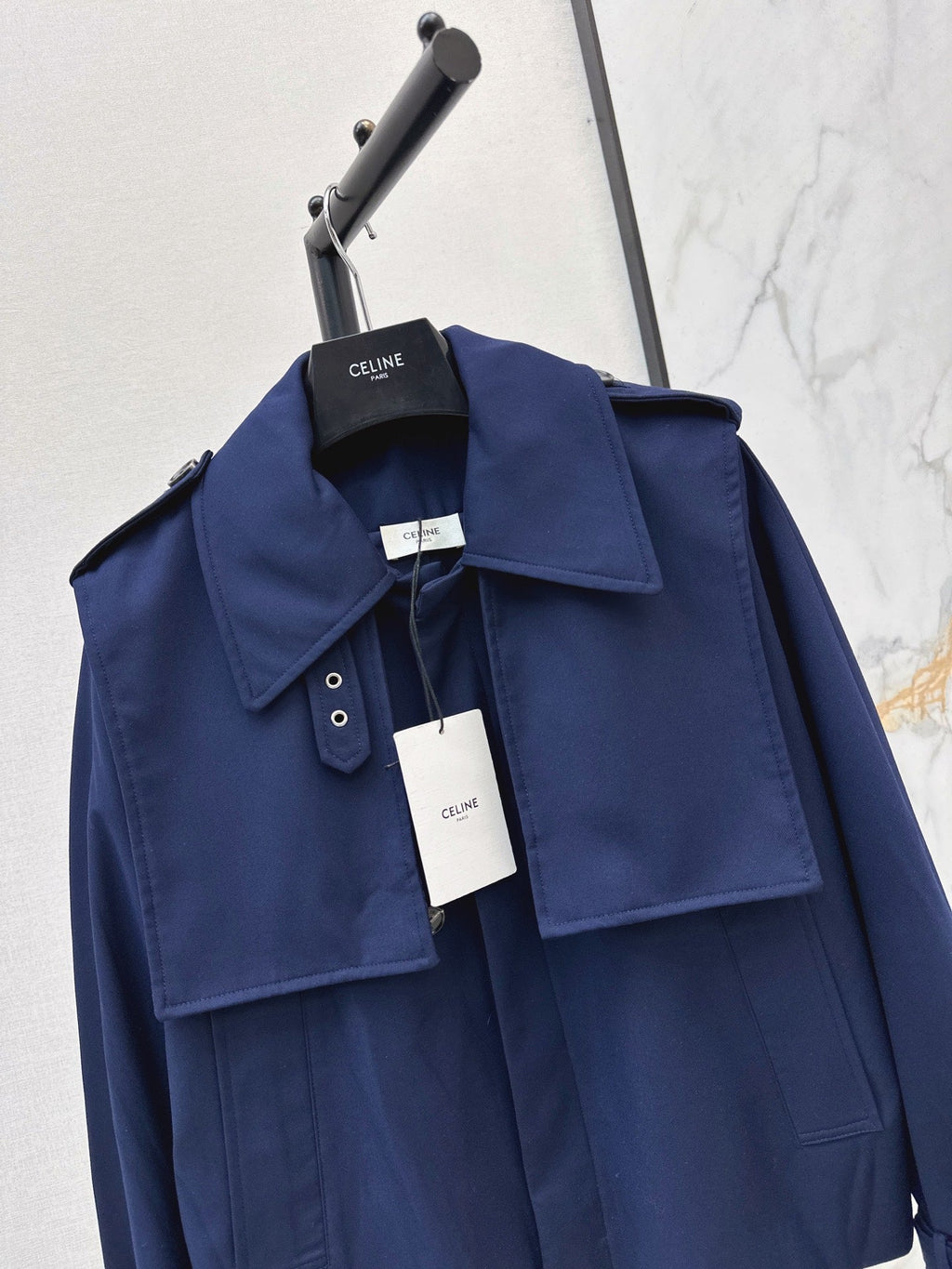 Celine/26 Autumn-Winter Latest Short Trench Coat