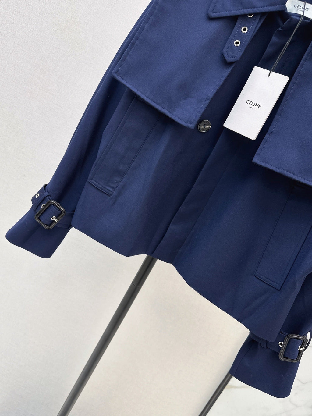 Celine/26 Autumn-Winter Latest Short Trench Coat