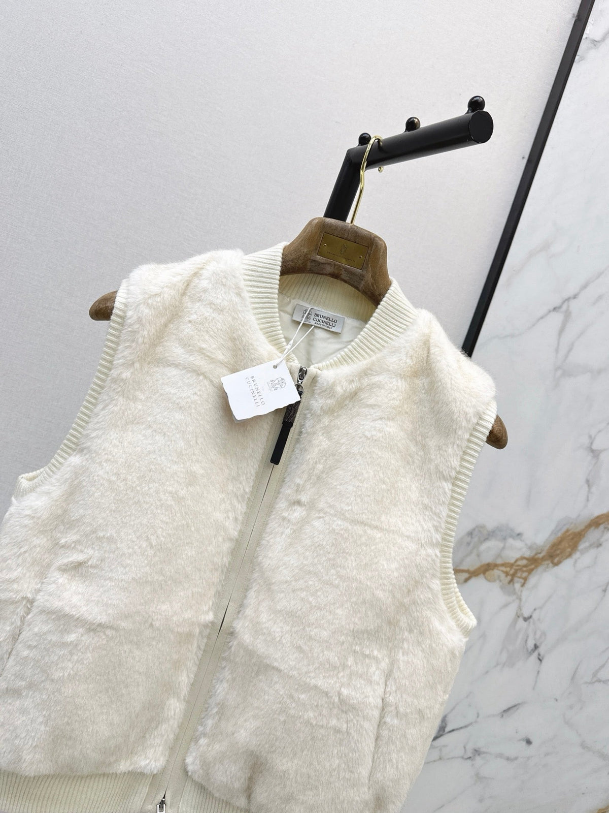 Brunello Cucinelli/26 Fall/Winter Latest Stand-Collar Vest