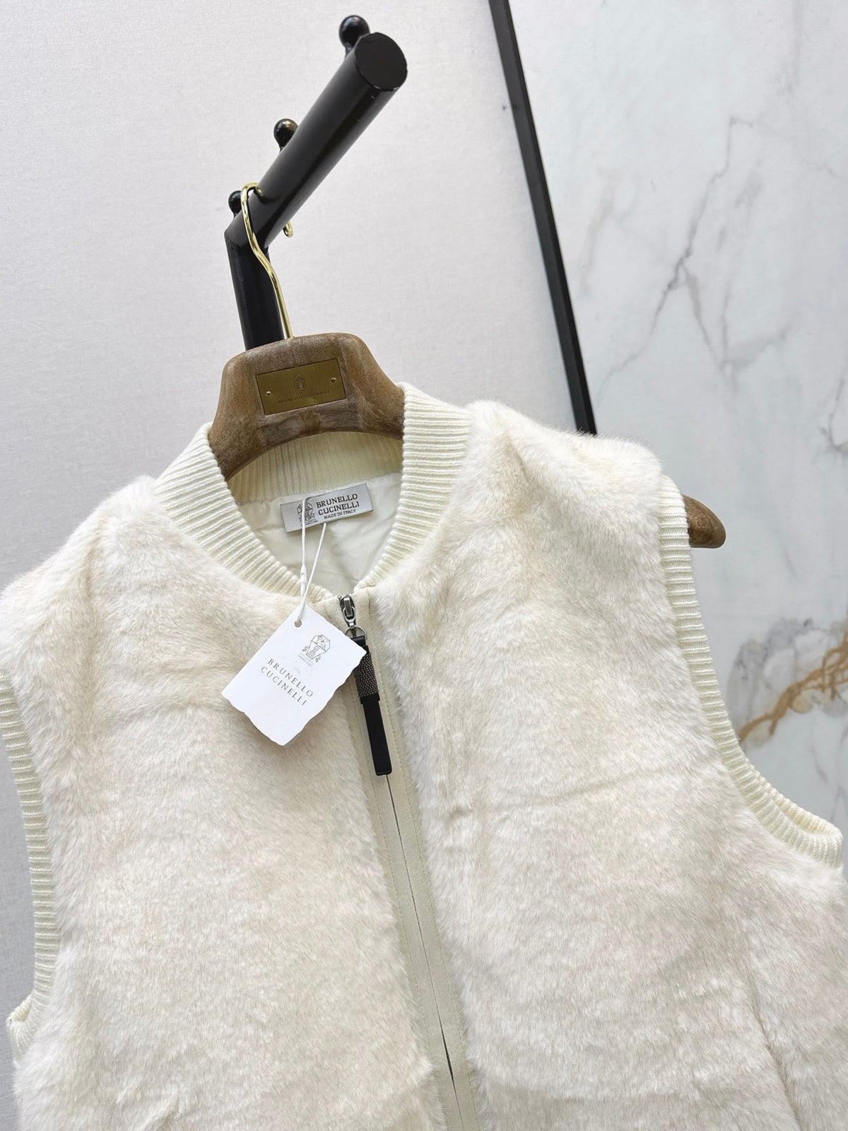 Brunello Cucinelli/26 Fall/Winter Latest Stand-Collar Vest