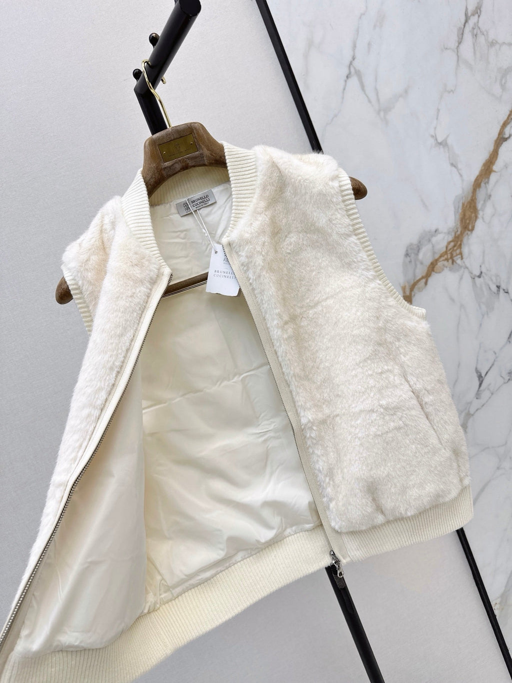 Brunello Cucinelli/26 Fall/Winter Latest Stand-Collar Vest