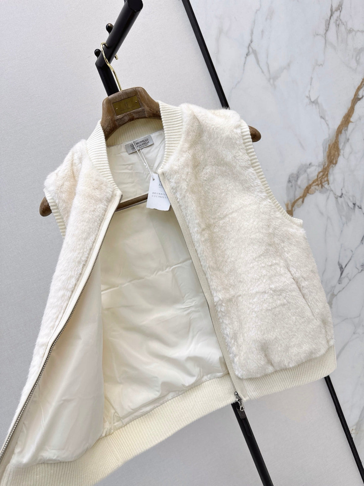 Brunello Cucinelli/26 Fall/Winter Latest Stand-Collar Vest