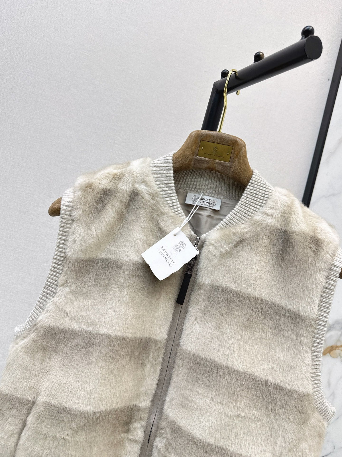 Brunello Cucinelli/26 Fall/Winter Latest Stand-Collar Vest