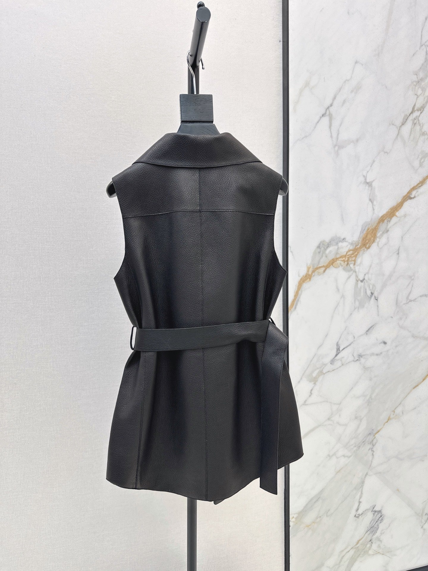 Hermès/26 Early Autumn Latest Genuine Leather Vest