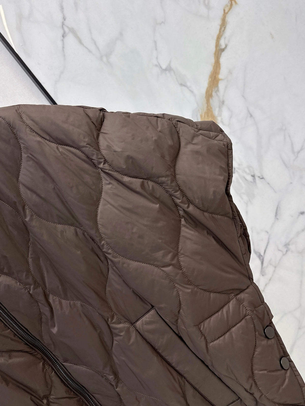 Max Mara/26 Fall and Winter Latest Cape-Style Stand Collar Down Jacket