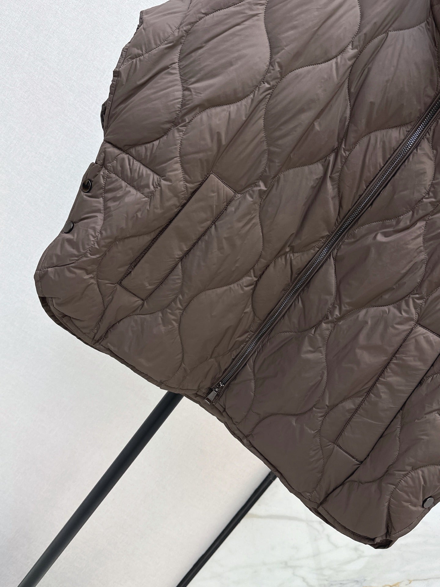 Max Mara/26 Fall and Winter Latest Cape-Style Stand Collar Down Jacket