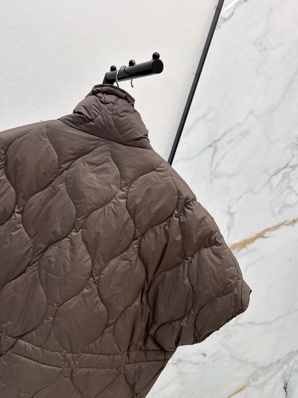 Max Mara/26 Fall and Winter Latest Cape-Style Stand Collar Down Jacket