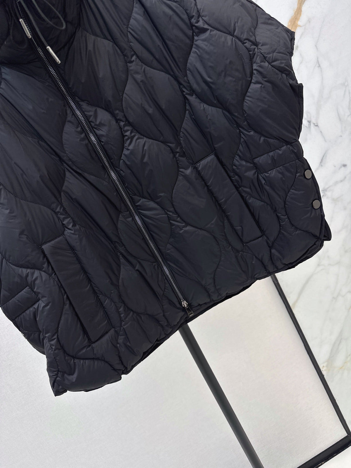 Max Mara/26 Fall and Winter Latest Cape-Style Stand Collar Down Jacket