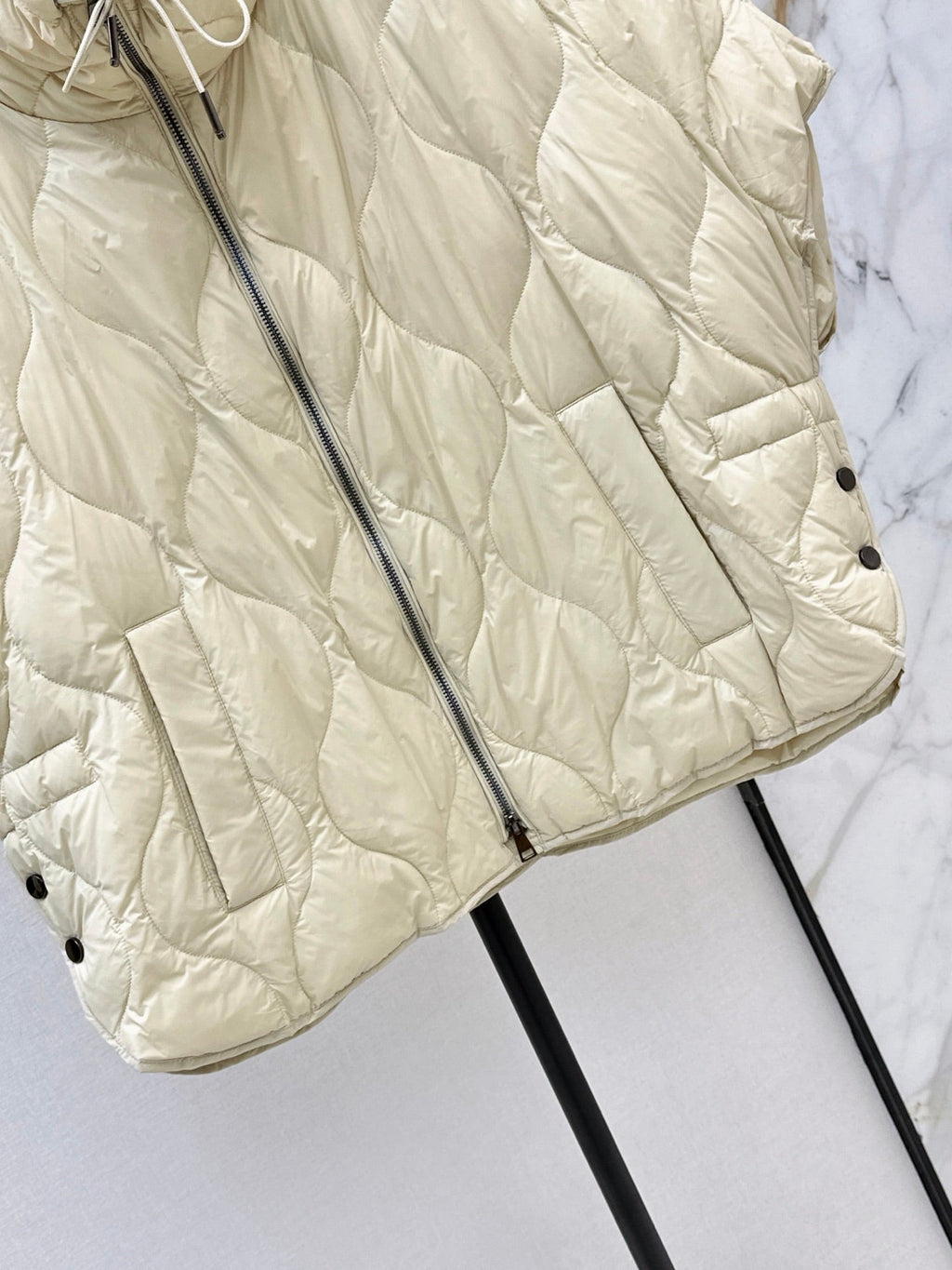 Max Mara/26 Fall and Winter Latest Cape-Style Stand Collar Down Jacket
