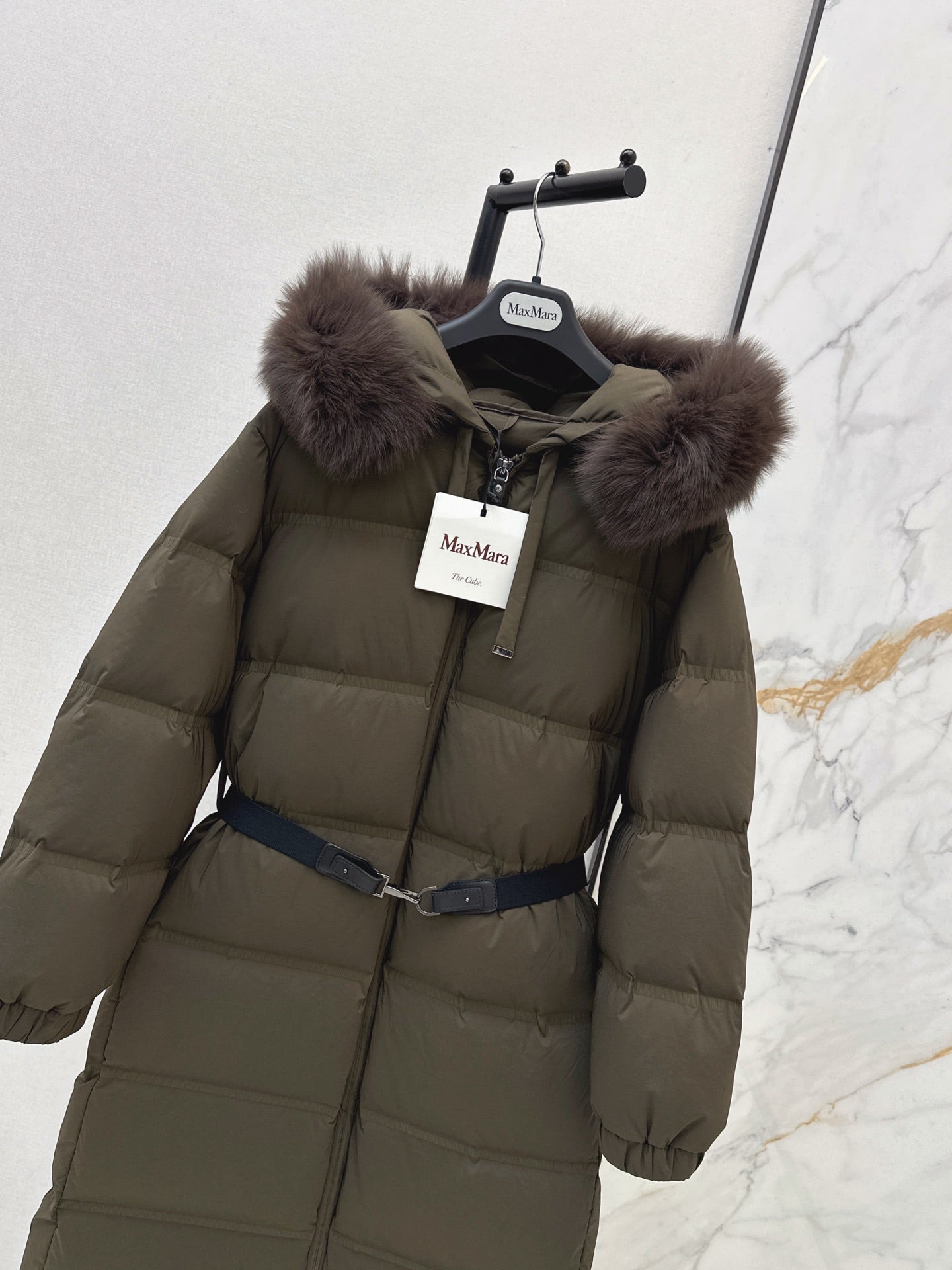 Max Mara/26 Fall/Winter Latest Hooded Down Jacket