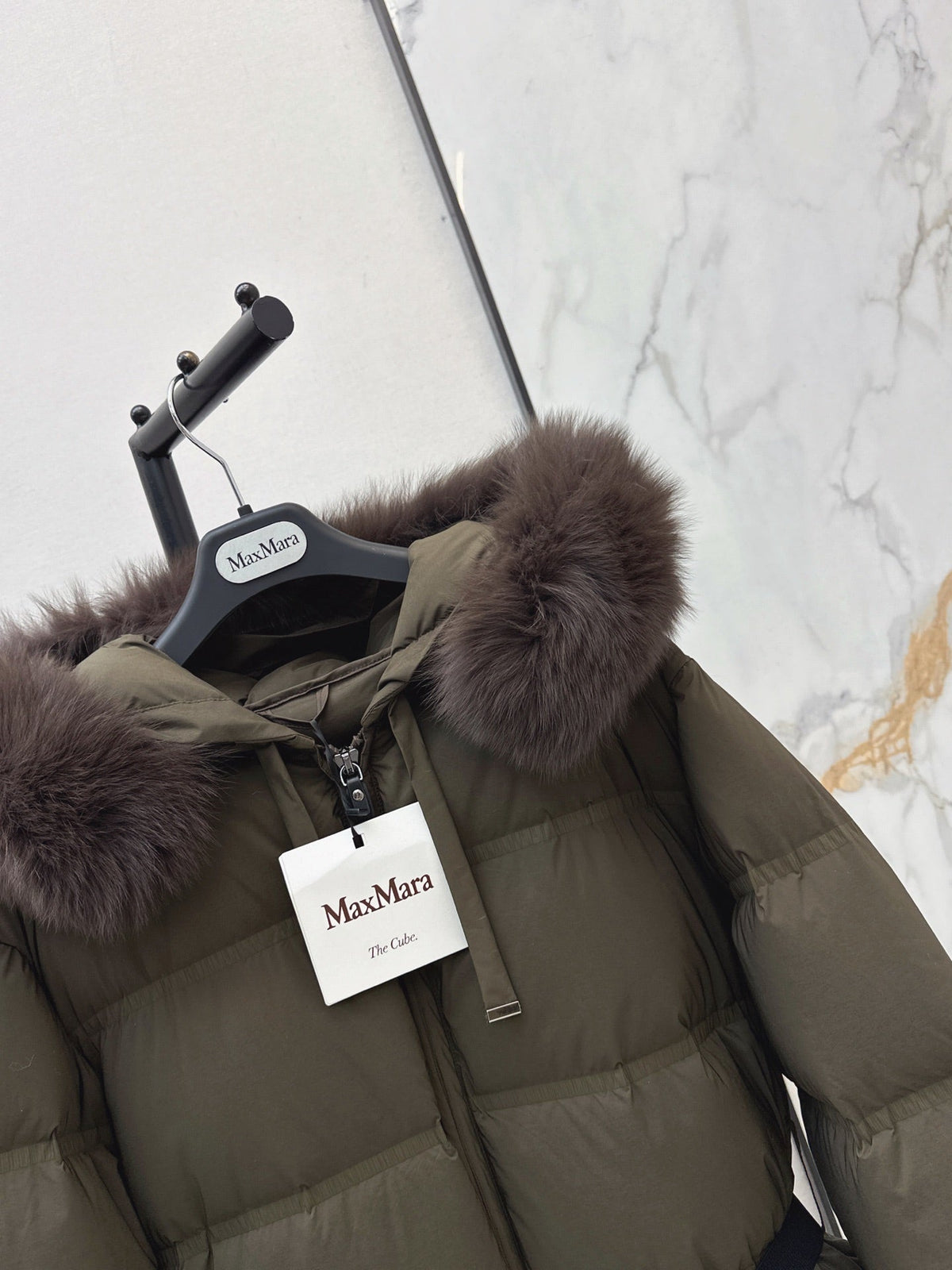 Max Mara/26 Fall/Winter Latest Hooded Down Jacket