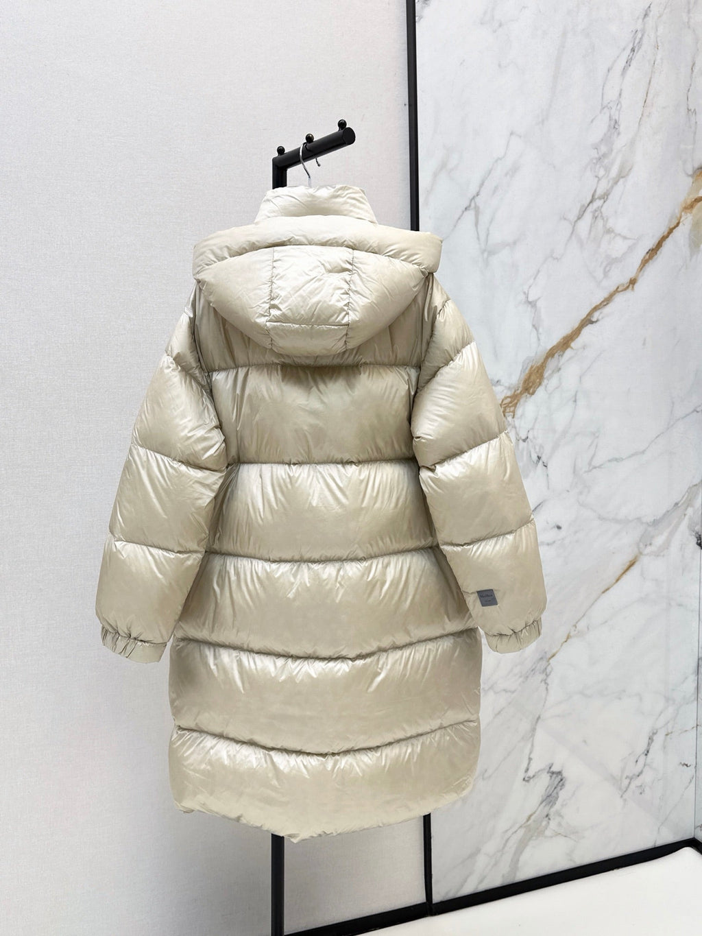 Max Mara/26 Autumn and Winter Latest Hooded Down Jacket