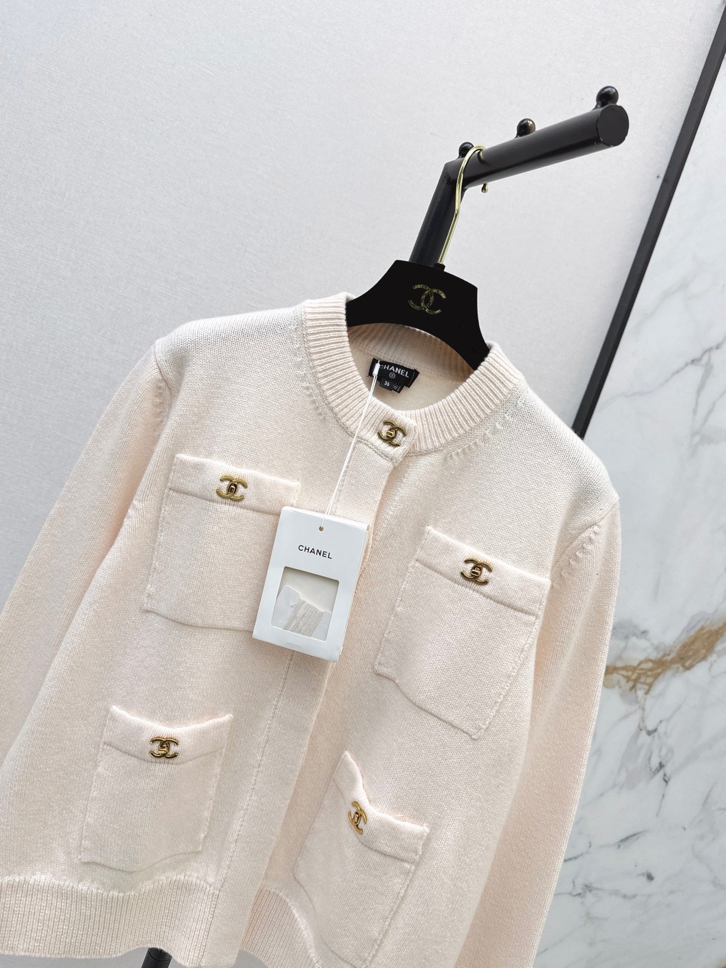 chanel/26 Early Autumn New Knit Cardigan