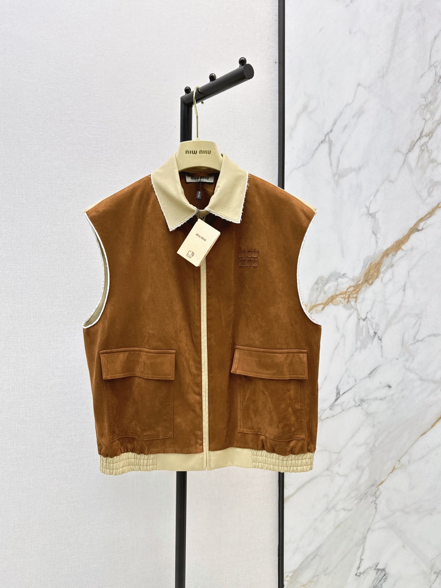 MiuMiu/26Ss Latest Spring-Summer Vest Jacket