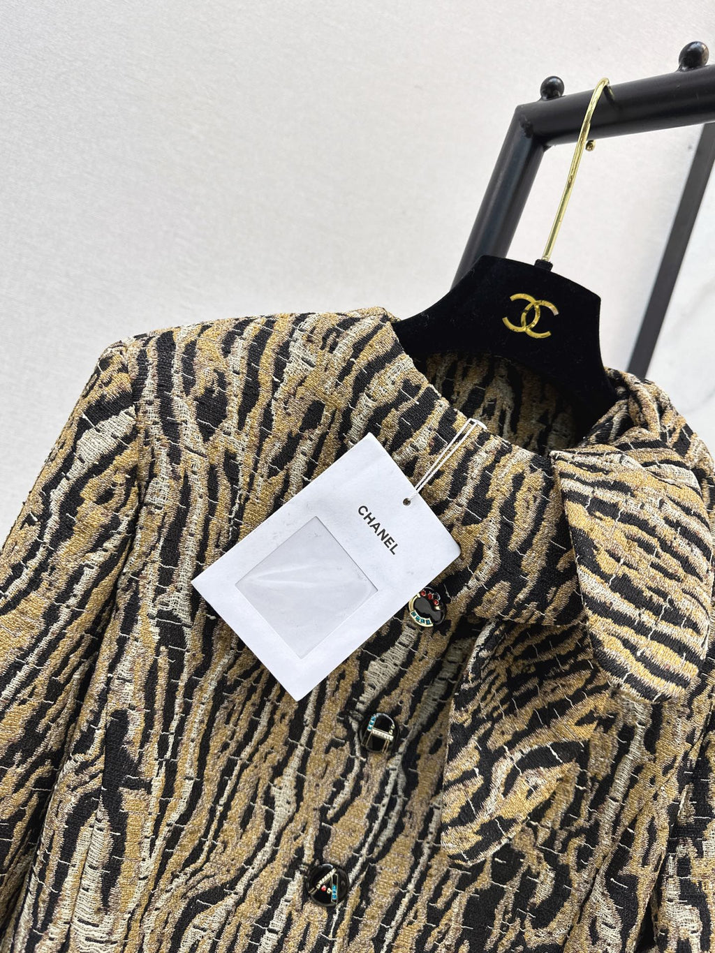 Chanel / 26Ss Early Autumn Latest Leopard Print Jacket