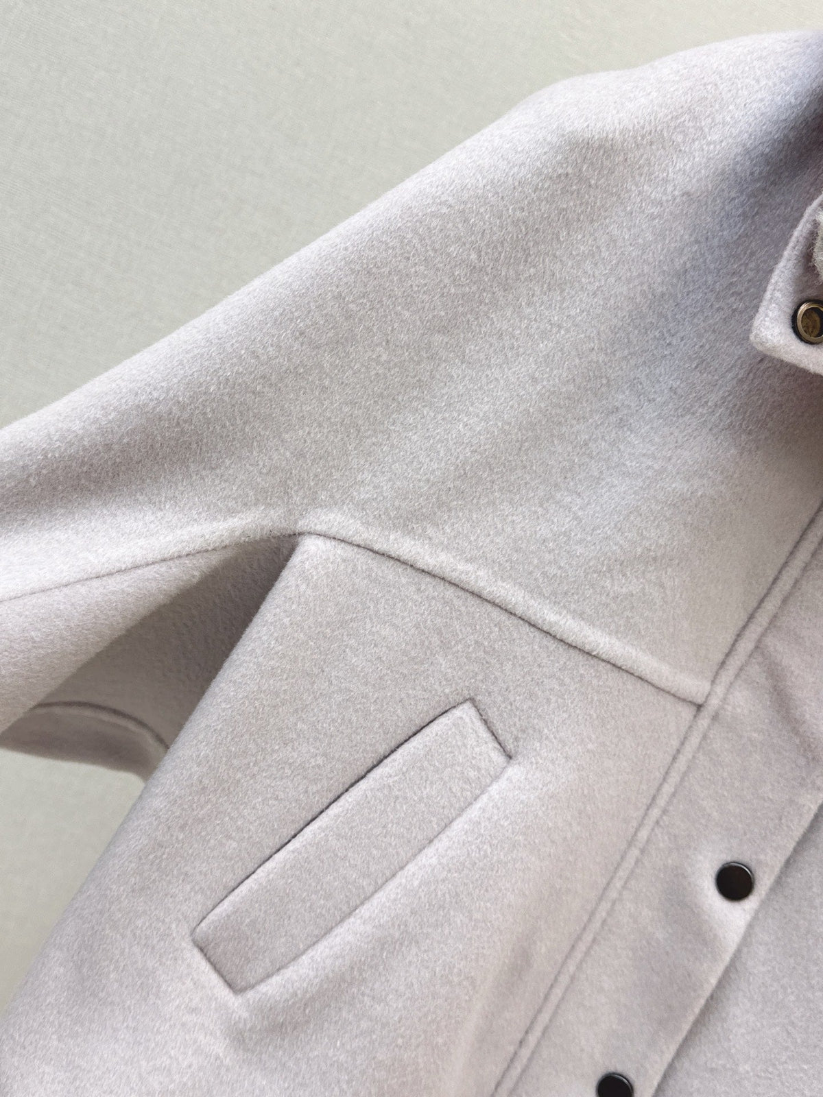 Brunello Cucinelli/26 Autumn and Winter Latest Double-Sided Fleece Collar Short Jacket