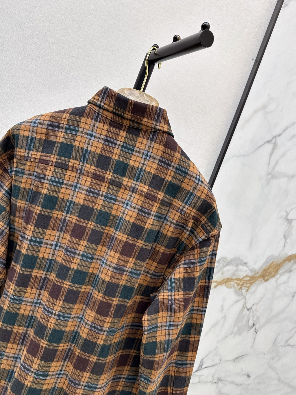 LORO PIANA/26Ss Fall/Winter Latest Plaid Shirt