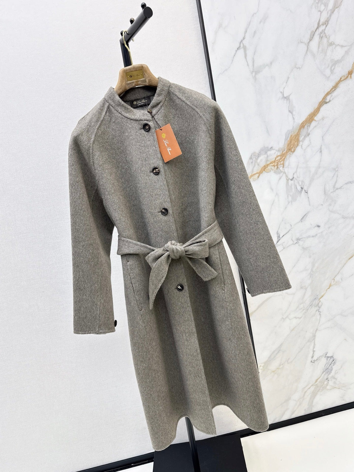 LORO PIANA/26Ss Autumn/Winter Latest Long Wool Coat